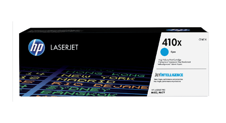 Tonercartridge hp 410x cf411x 5k blauw(cf411x)
