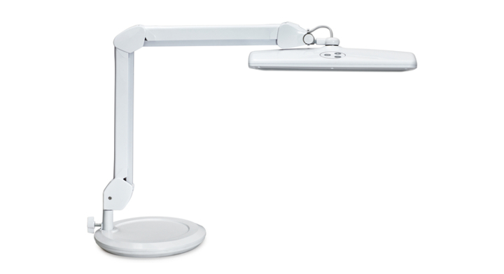 Werkpleklamp maul intro led dimbaar op voet wit(8205902)