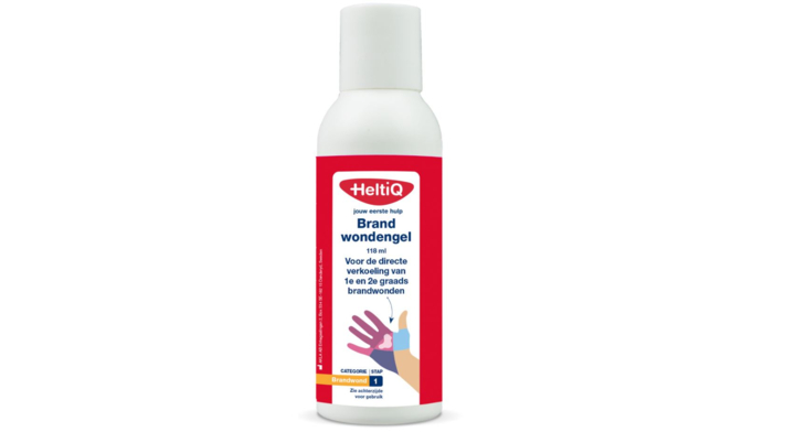 HeltiQ, brandwondengel, 118 ml (1 stuk)
