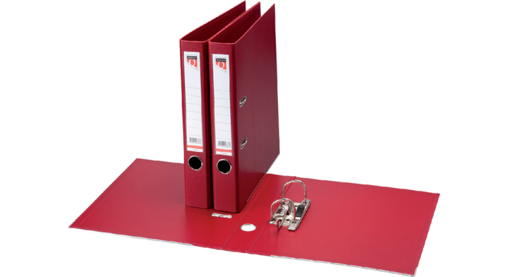 Ordner quantore a4 50mm pp donkerrood(110044)