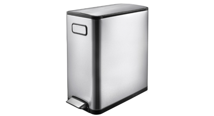 Eko Ecofly, pedaalemmer, 20 liter, mat RVS, VB 937720