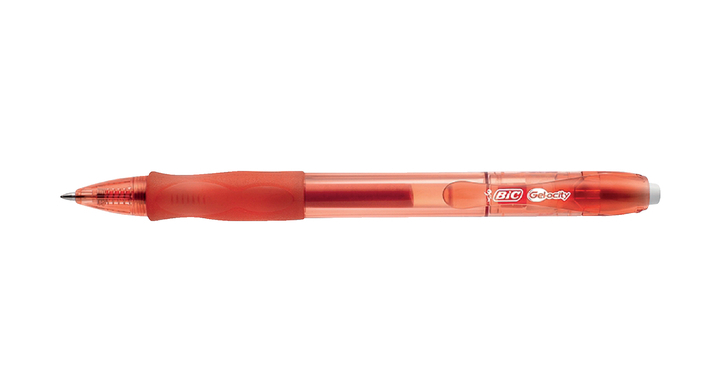 Gelschrijver bic velocity rood