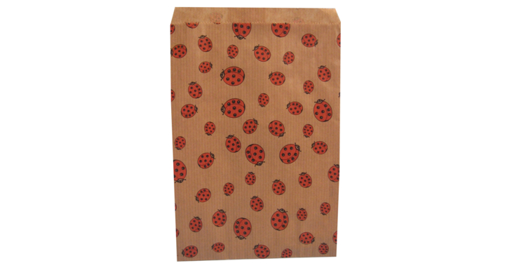 Fourn. Zakjes 'Ladybird' 10 x 16cm Ds/1000