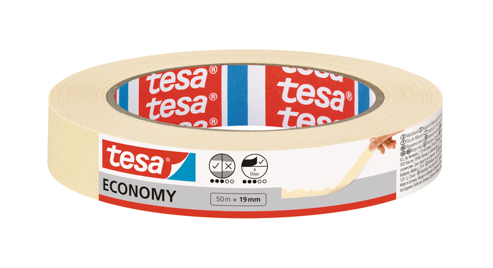 Afplaktape tesa 19mmx50m economy(05286-00000-03)