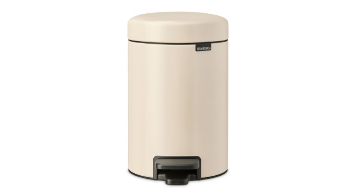 Brabantia, pedaalemmer, 3 liter, soft beige, VB 149887