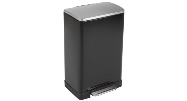 E-Cube EKO, pedaalemmer, 40 liter, zwart/mat RVS, VB 926840