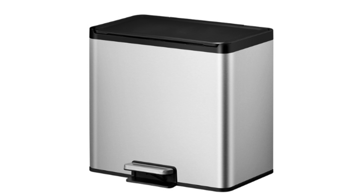 Essential EKO, pedaalemmer, 3x9 liter, mat RVS, VB 822827
