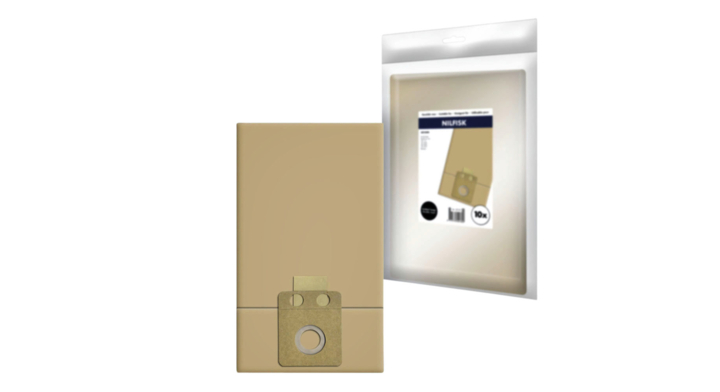 Cleaninq/Nilfisk, stofzuigerzak, papier, 32122 (10 stuks)