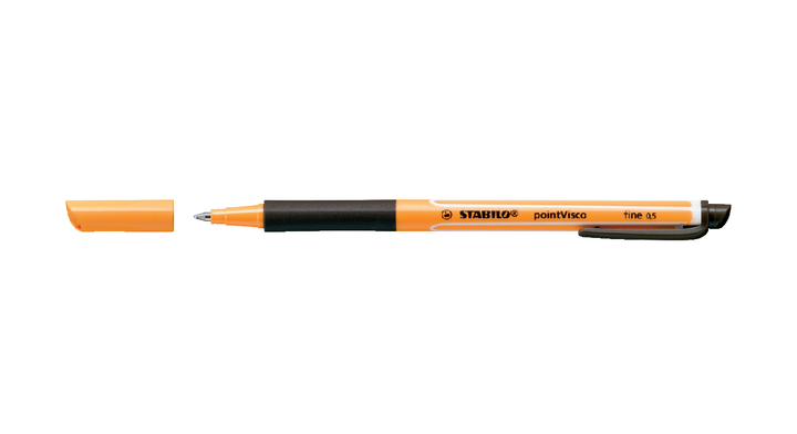 Rollerpen stabilo pointvisco zwart