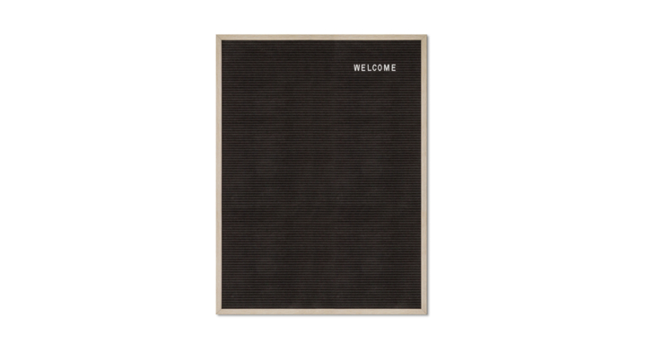 Letterbord zwart 60 x 80 cm(leb60x80)