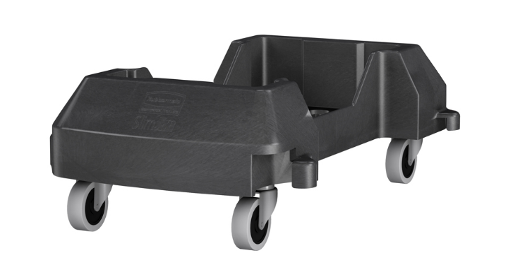 Rubbermaid Slim Jim, koppelbare dolly, zwart, VB 231984