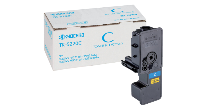 Toner kyocera tk-5220 1.2k blauw(0t2r9cn1)