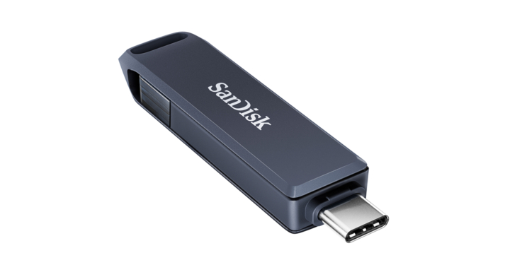 Phone drive 256gb lightning- usb-c blauw(sdixd0n-256g-gn6ne)