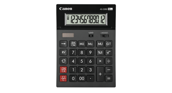 Rekenmachine canon as-2200(4584b001aa)