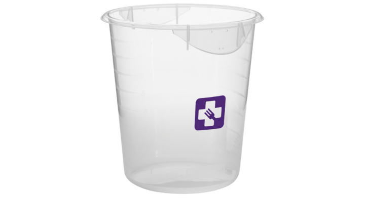 Voedselcontainer allergenen, 7.6 liter, VB 232622 (12 stuks)