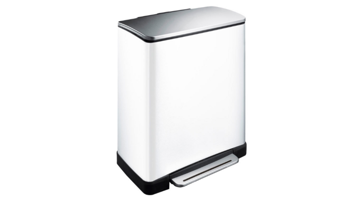 E-Cube EKO, pedaalemmer, 28+18 liter, wit, VB 926846