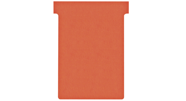 Planbord t-kaart valrex nr 3 rood 80mm