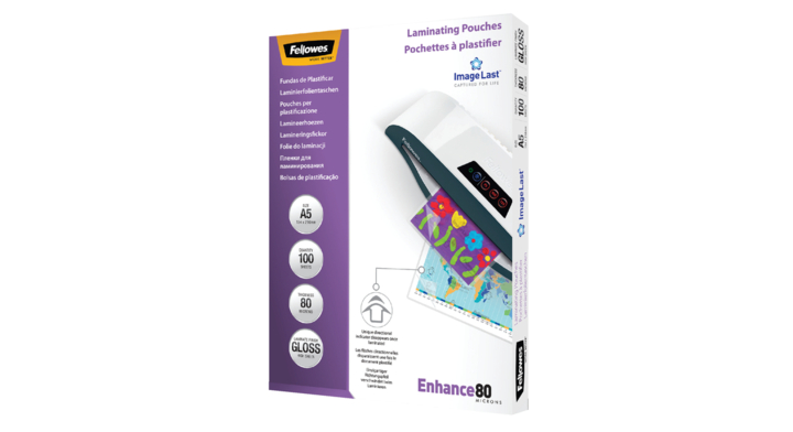Lamineerhoes fellowes a5 80mic