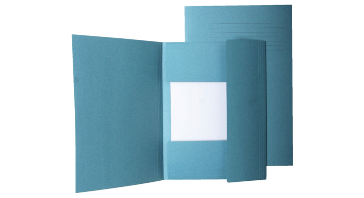 Dossiermap ICN1 Quantore folio blauw