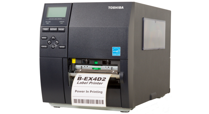 Toshiba, industrial labelprinter, B-EX4D2, 203 dpi