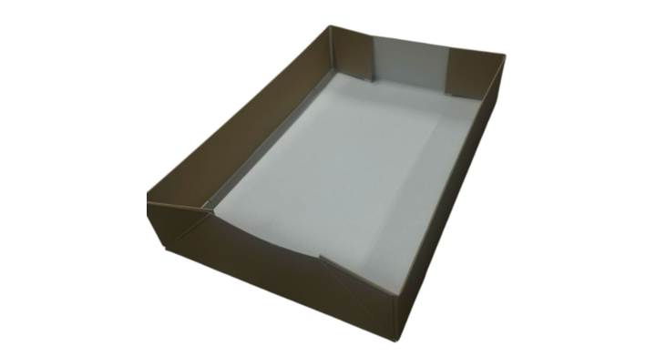 Paraatdozen, bodem 900 gr/m², bruin, 580x385x110mm (805 st.)