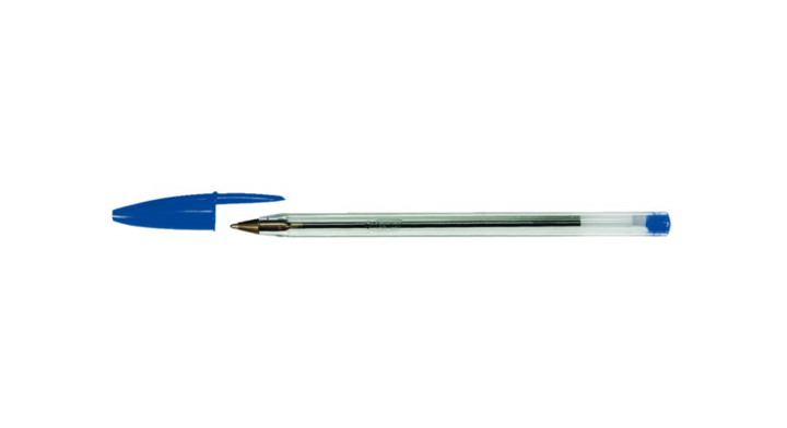 Balpen bic cristal blauw