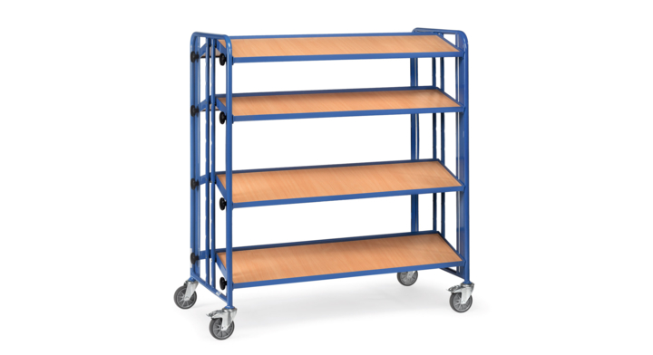 Bakkenwagen met legbord, 1280x630mm Draagverm. 300kg