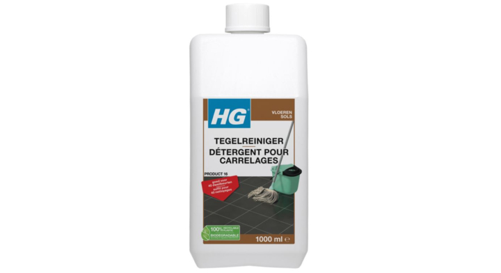 HG, vloerreiniger voor tegelvloeren, 1 liter, 184100103 (1 stuk)