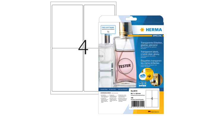 Etiket herma 8019 99.1x139mm 100st(8019)