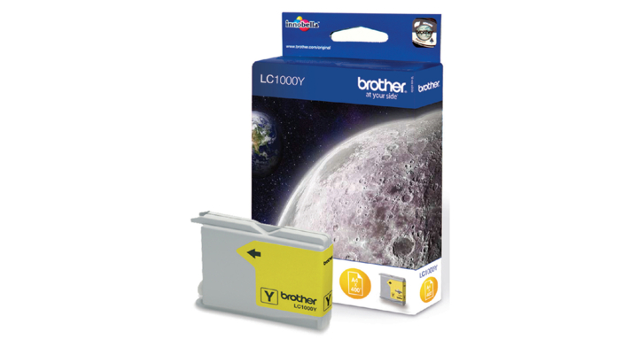 Inkcartridge brother lc-1000 geel