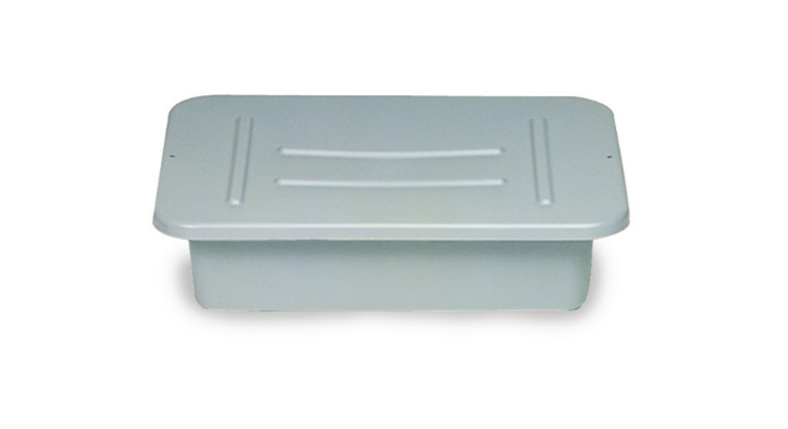 Rubbermaid, afruimbak, 17.5 liter, grijs, VB 021011