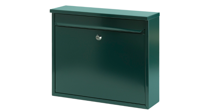 Wandbrievenbus Granadan | 360x110x315mm | Groen | VB 440160
