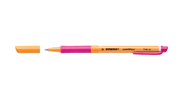 Rollerpen stabilo pointvisco roze