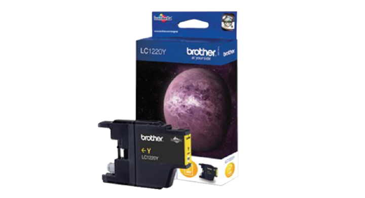 Inkcartridge brother lc-1220 geel