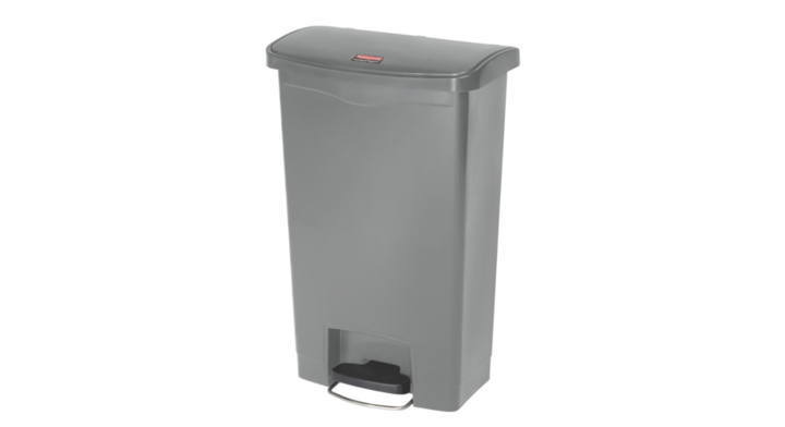 Rubbermaid, pedaalemmer, 50 liter, grijs, VB 224467