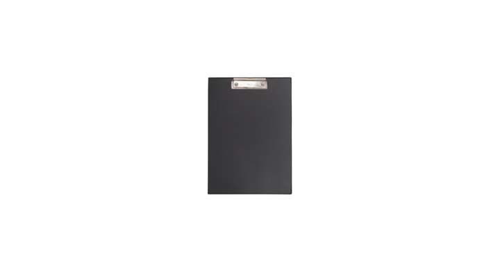 Klembord maulpoly a4 staand pp-folie zwart(2337090)