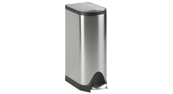 Simplehuman Butterfly, pedaalemmer, 30 liter, mat RVS, VB 005683