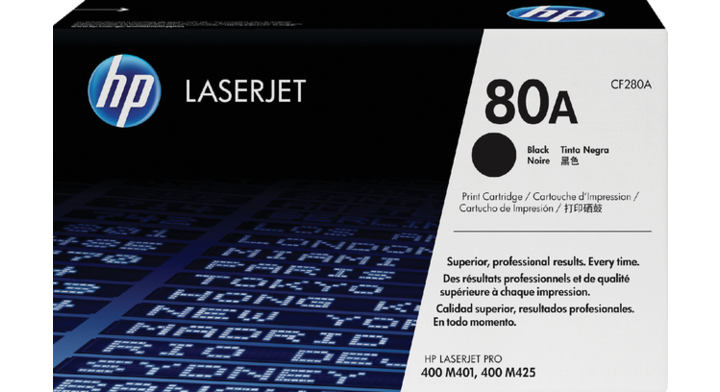 Tonercart hp cf280a no 80a black(cf280a)