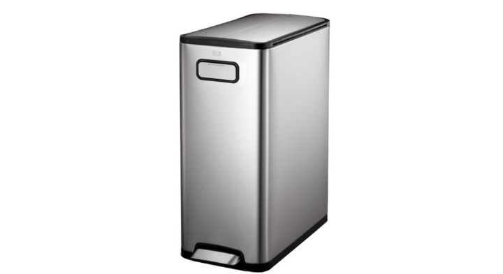 Eko Ecofly, pedaalemmer, 45 liter, mat RVS, VB 937745