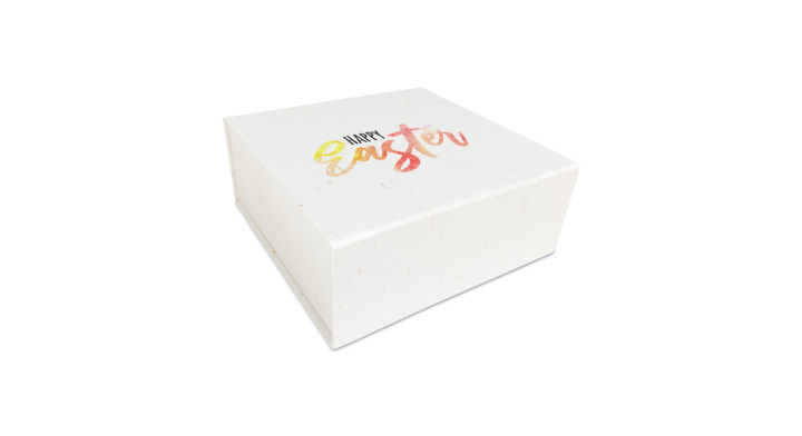 Luxe pasen magneetdozen,Happy Easter, 22x16,5x3cm