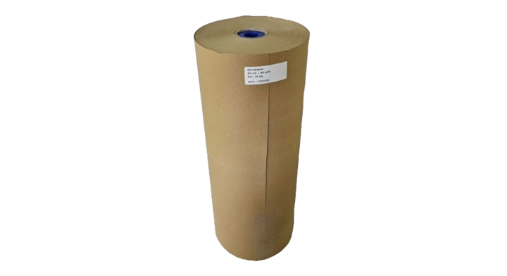 Opvulpapier op rol, bruin, 80 grams, 50cm x 250m, rol à 10kg