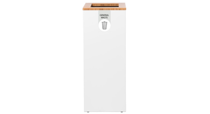 Lune Paxa Large, modulaire afvalscheidingsbak, 65 liter, wit, VB 730919 | restafval