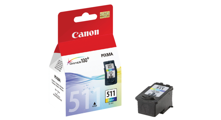 Inkcartridge canon cl-511 kleur