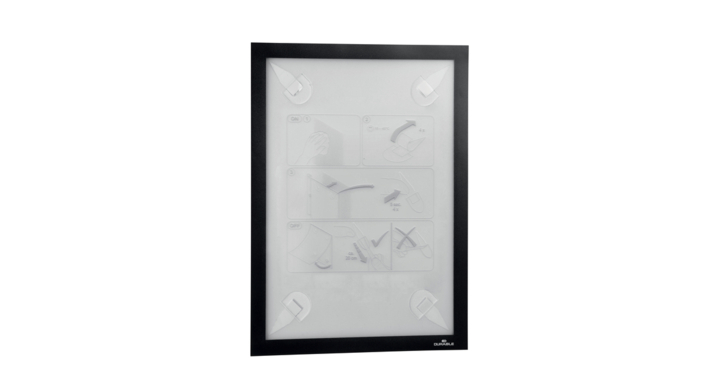 Durable, duraframa A4, zwart, 484301