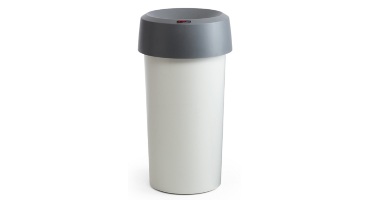Modo, ronde afvalbak, 50 liter, grijs, VB 157898