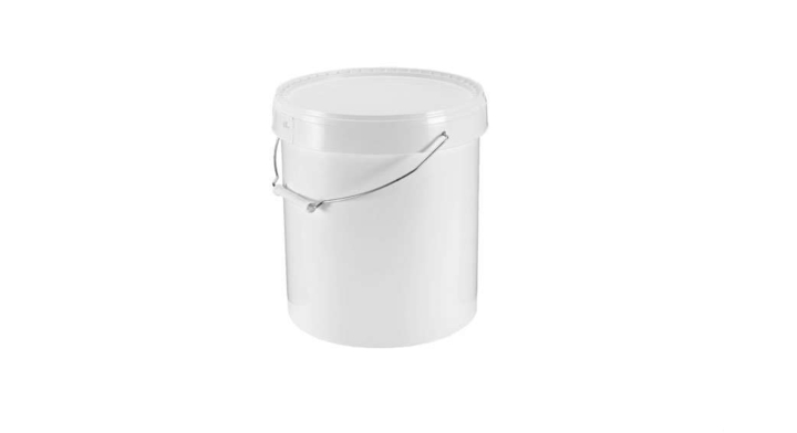 Emmer rond, PP, Ø293mm, 15.6 liter, wit (330 stuks)