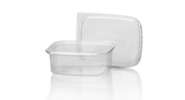 Bakjes, rechthoek, PP, 108x82x40mm, 200ml, transp.(1000 st.)