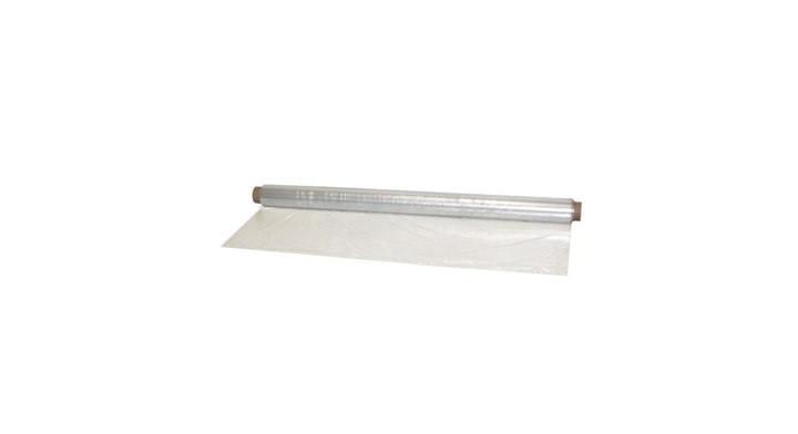 Afdekfolie, LDPE, 160cm x 170m, 100my, transparant (25 kg)