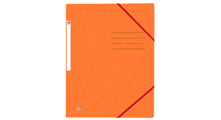 Elastomap oxford top file+ a4 oranje(400116307)