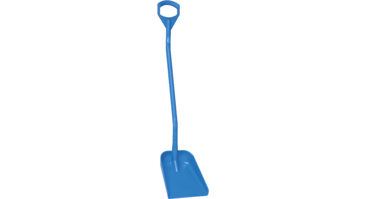 Vikan, schop smal, 127x26x28cm, blauw (1 stuk) | OP=OP AANBIEDING